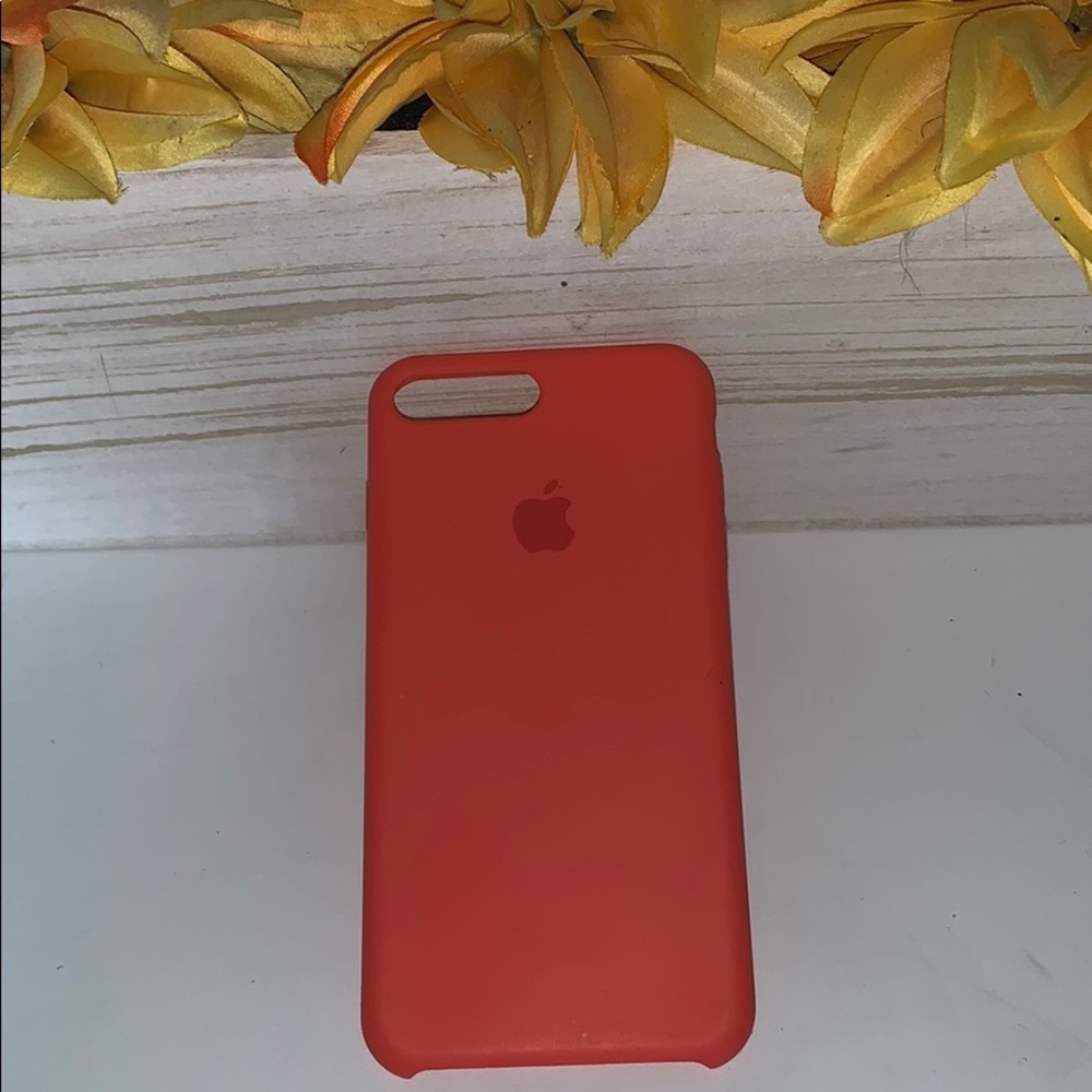 Orange IPhone 7 Plus case